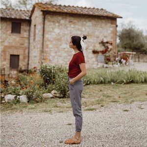 Albion Fit Gingham Joggers (Jetsetters)